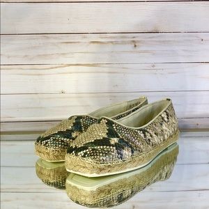 NWOT Franco Sarto Kiya Espadrilles Roccio Flats